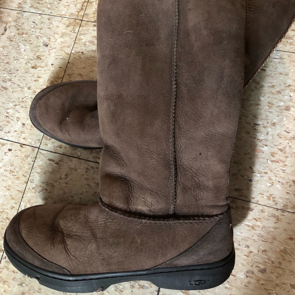 Ugg faux fur lined boots